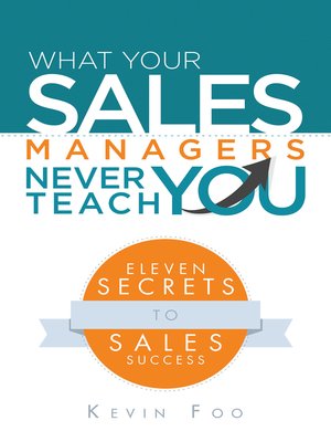 cover image of What Your Sales Managers Never Teach You